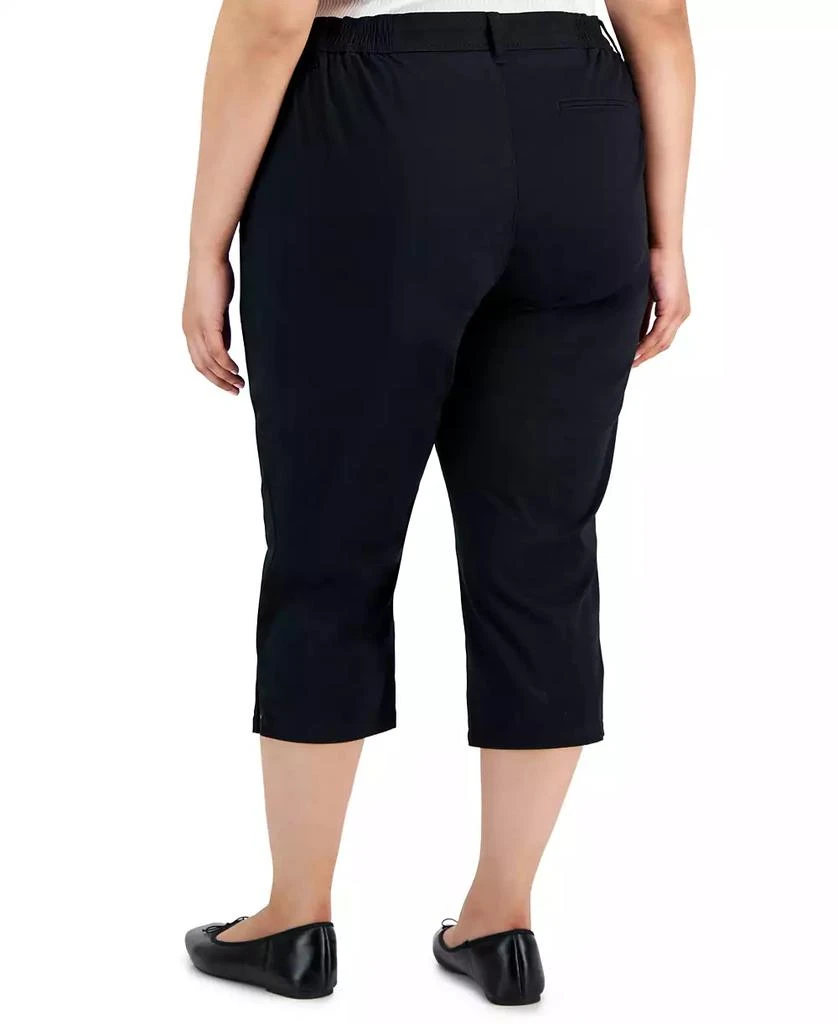Style & Co Women's Mid-Rise Comfort Waist Capri Pants, 4-24W, Created for  Macy's - Leggings - BeyondStyle