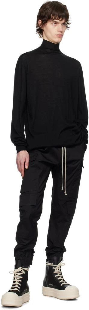 Rick Owens Black Hollywood Mega Bumper Sneakers 5