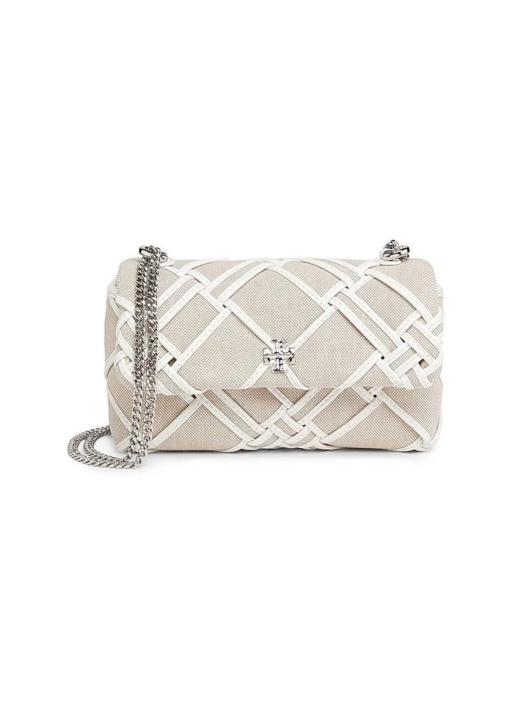 Tory Burch Mini Kira Canvas Crossbody Bag 1