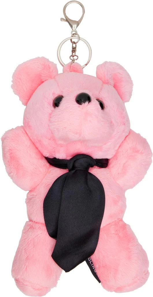 Ottolinger Pink Tie Teddy Keychain