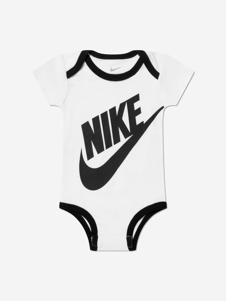 NIKE Nike Baby Boys Futura Logo Box Bodysuit Set in White