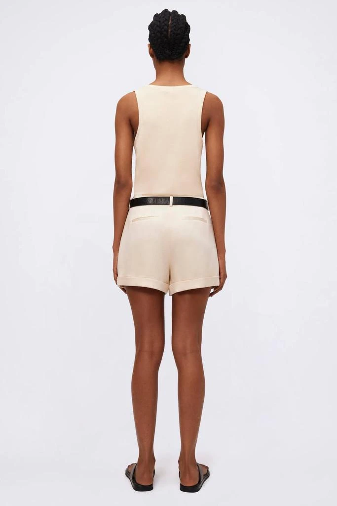 Jonathan Simkhai Jonathan Simkhai - Devan Pleated Shorts 3