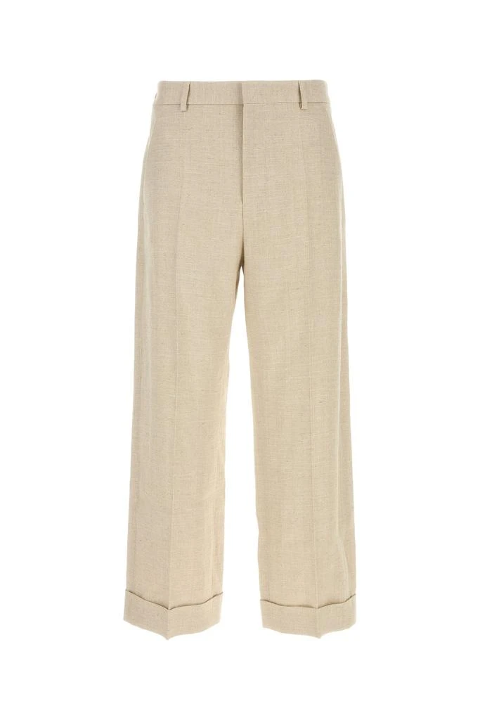Valentino Beige linen blend pant 1