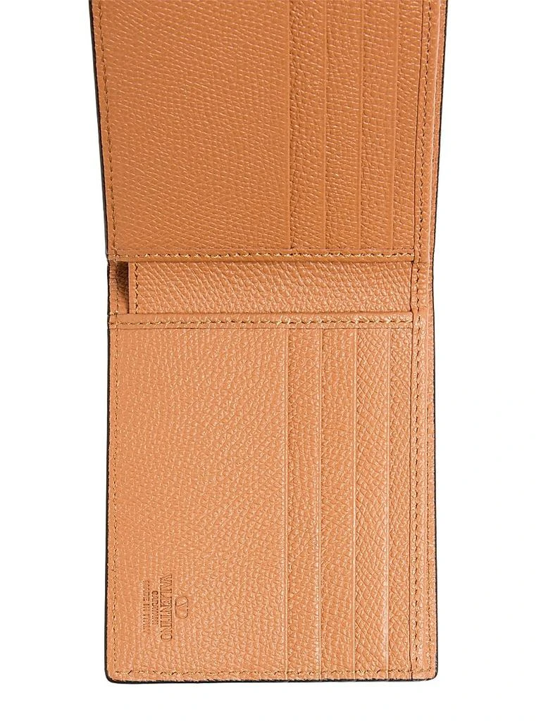Valentino VLogo Signature Wallet in Grainy Calfskin with Le Chat De La Maison Print 5