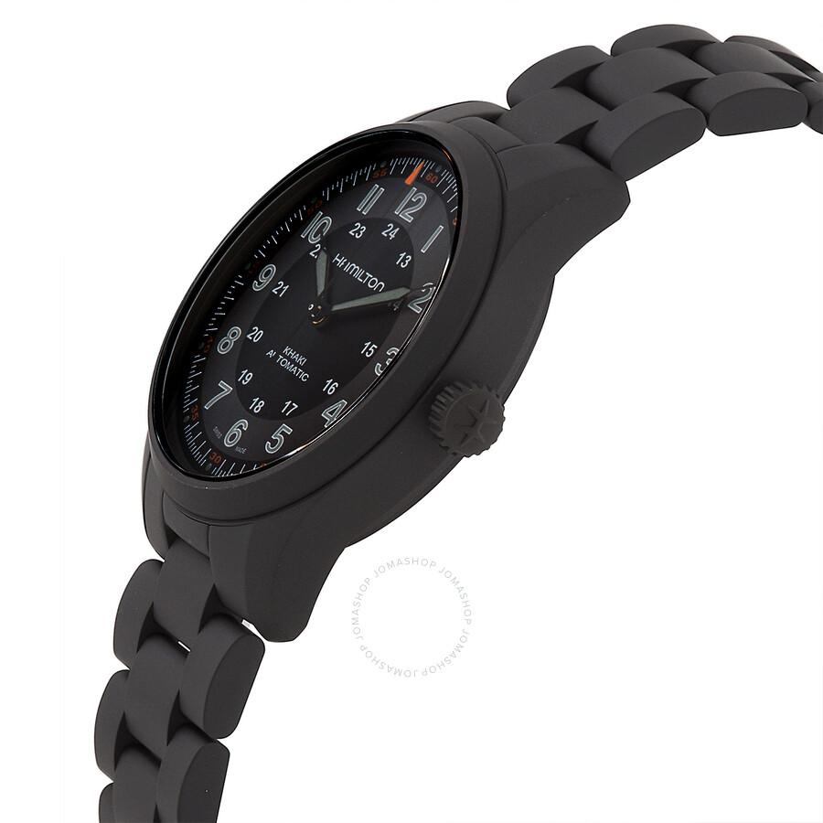 Hamilton Khaki Field Automatic Black Dial Men's Watch H70215130