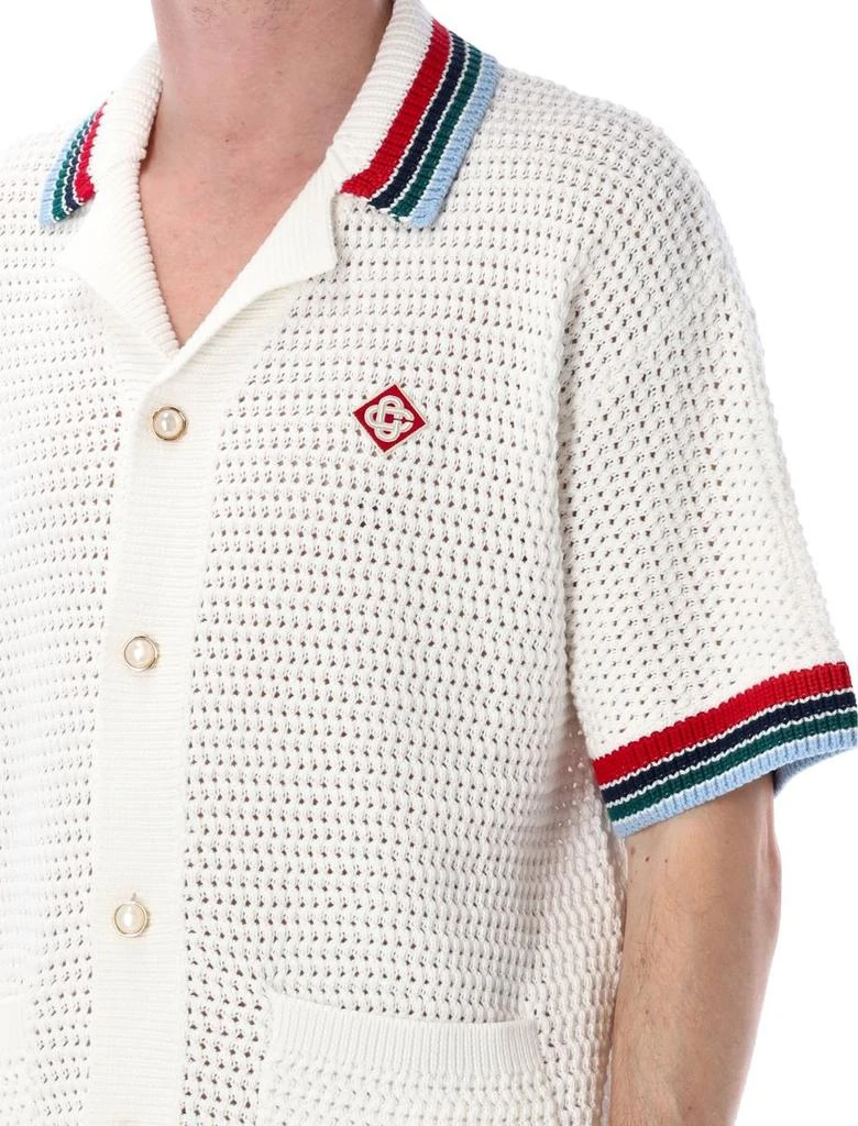 Casablanca Casablanca Gothic Crochet Shirt 3