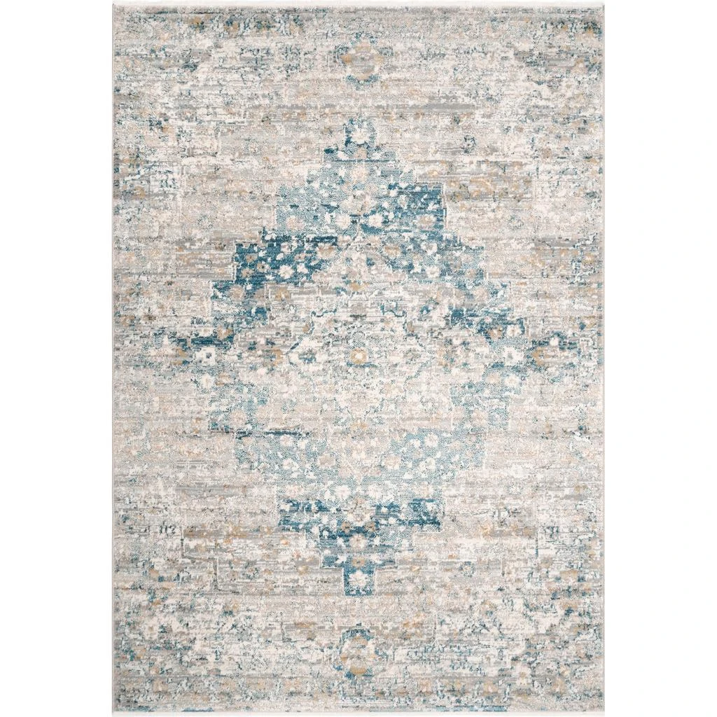 nuLOOM Diana Medallion Vintage Area Rug 2
