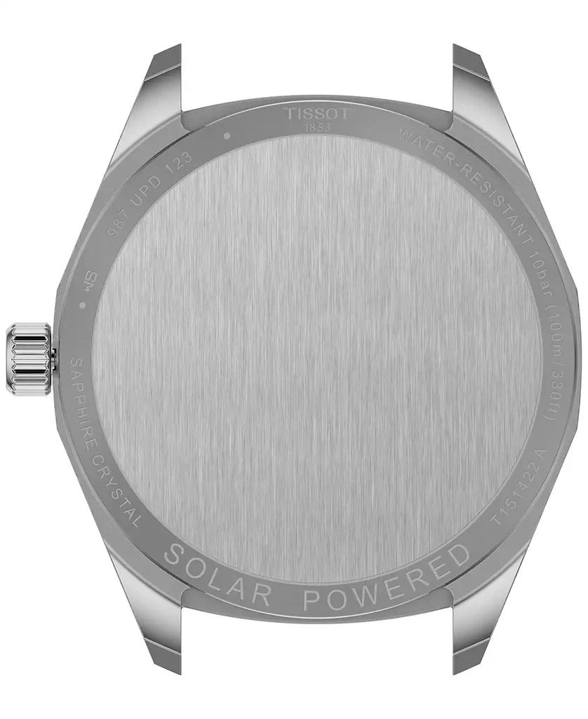 Tissot Men's Swiss PRC 100 Solar Quartz Stainless Steel Bracelet Watch 39mm 3