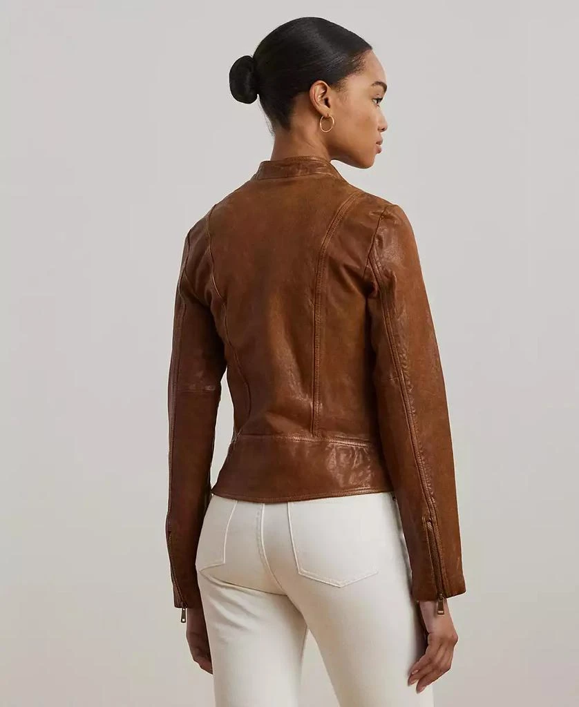 Ralph Lauren Tumbled-Leather Jacket 2