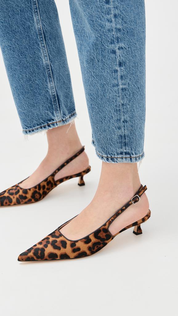 Tony Bianco Crush Leopard Slingback Heels