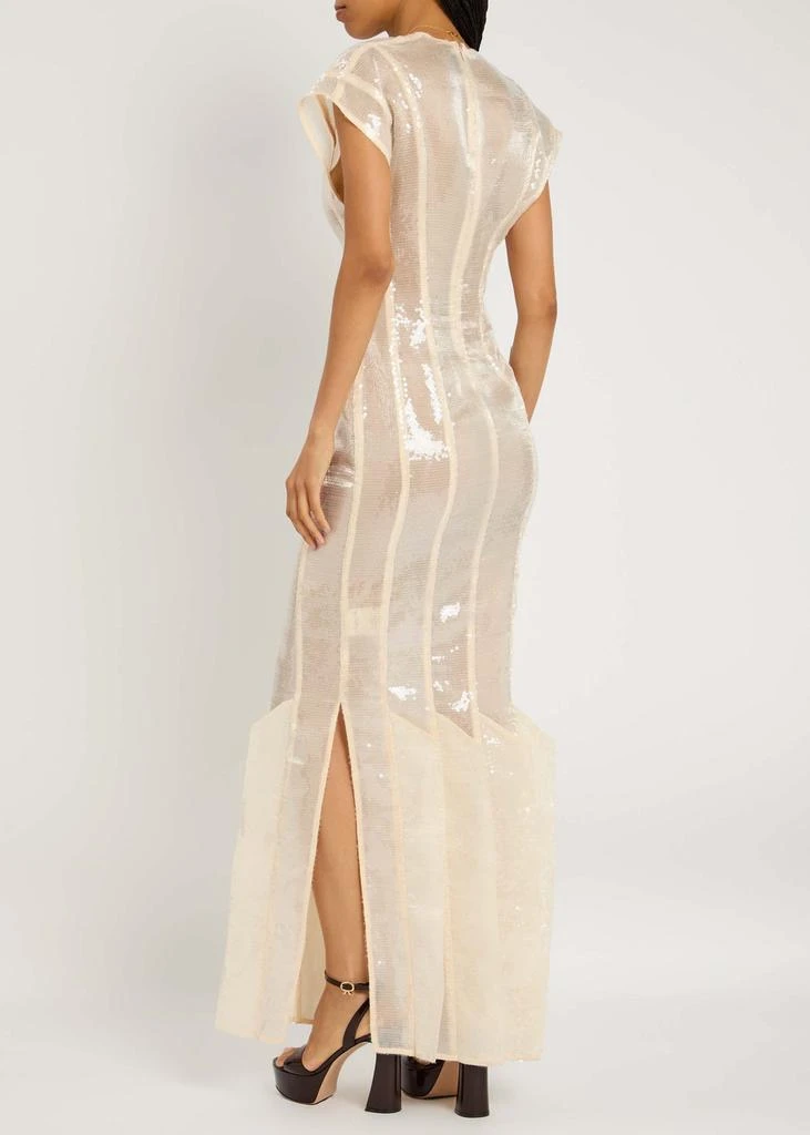 A.W.A.K.E MODE Sequin panelled gown 3