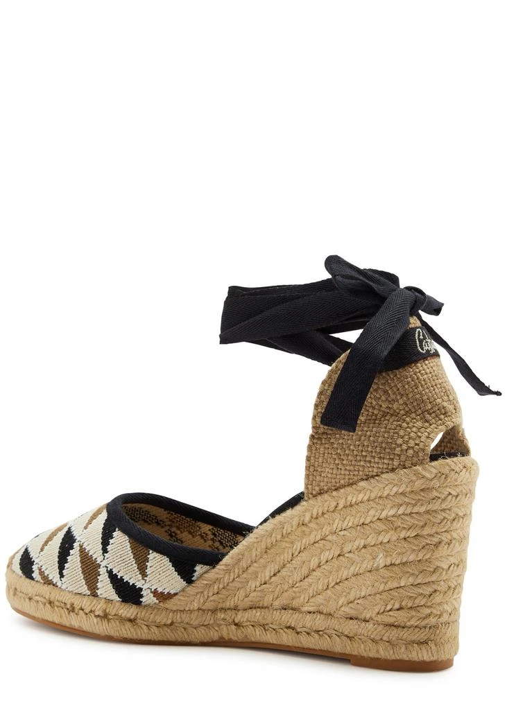 CASTAÑER Cilia 80 knitted wedge espadrilles 2
