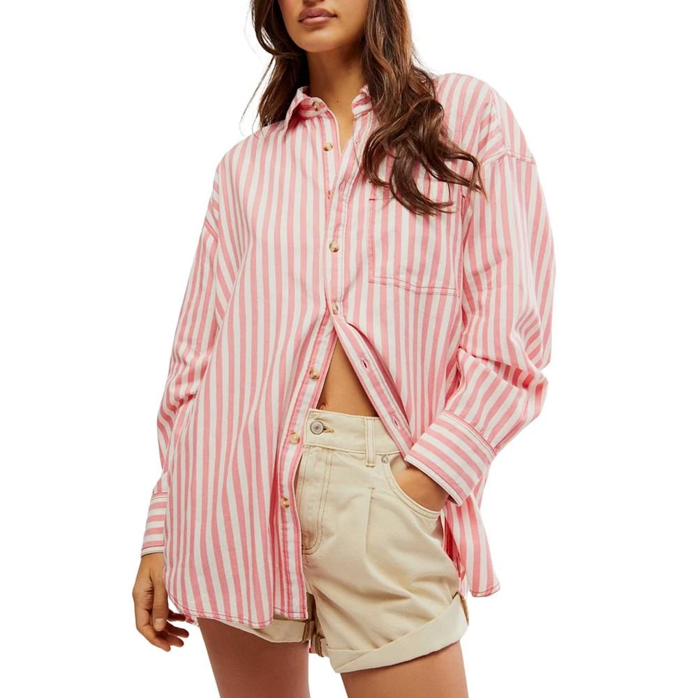 Free People Women's We The Free Freddie Cotton Shirt 1