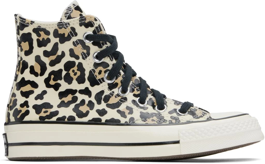 Converse Off-White Chuck 70 Glow-In-The-Dark Leopard Sneakers 1