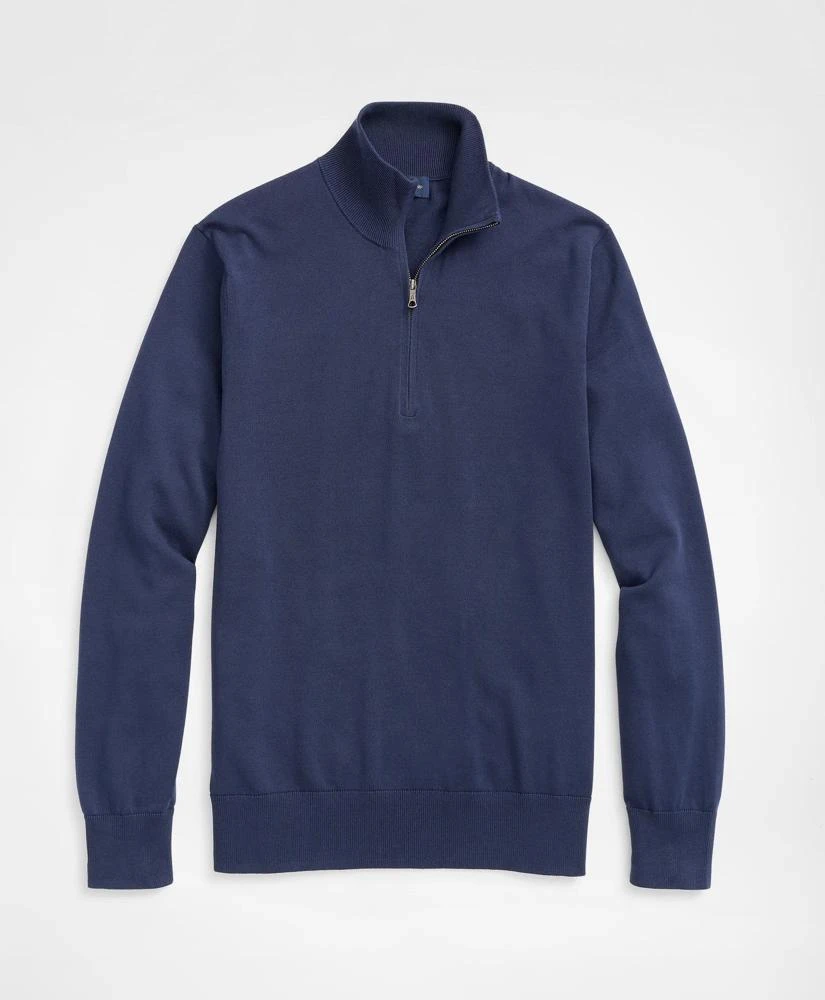 Brooks Brothers Supima® Cotton Quarter-Zip Sweater