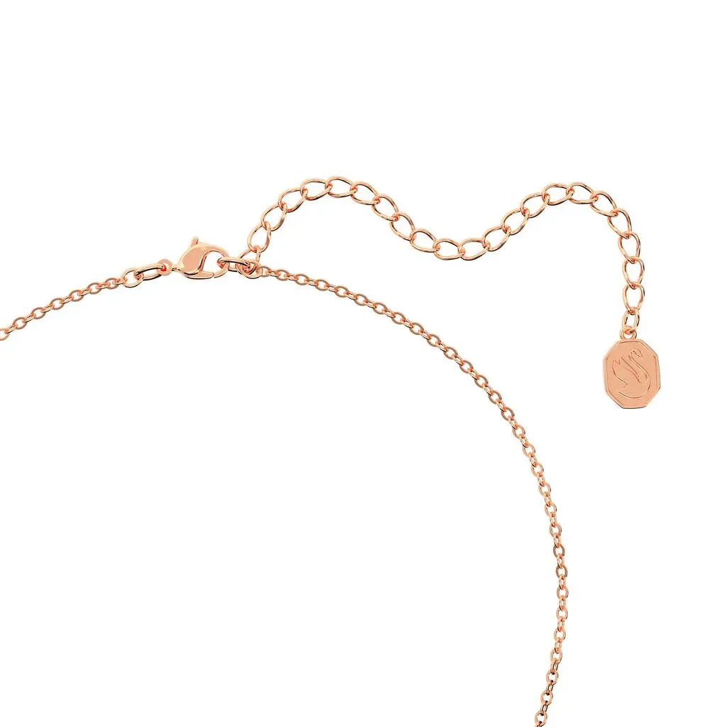 Swarovski Bella v pendant round cut gold tone gold-tone plated 3