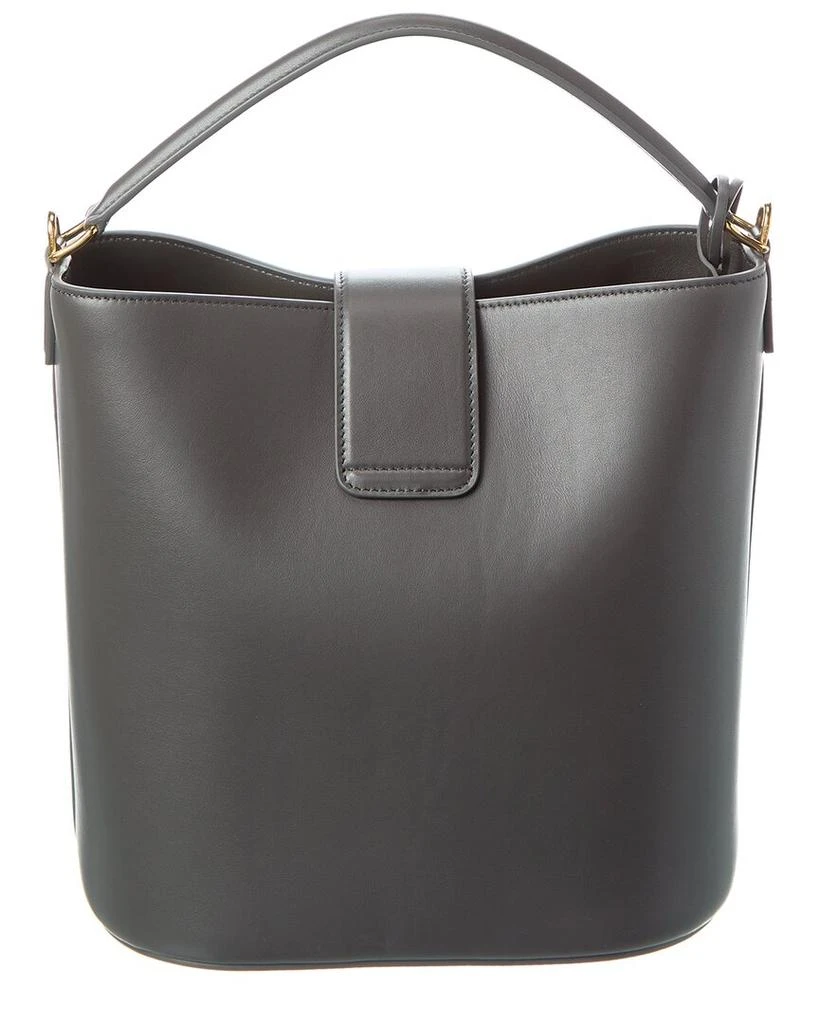 Celine CELINE Louise Medium Leather Bucket Bag 2