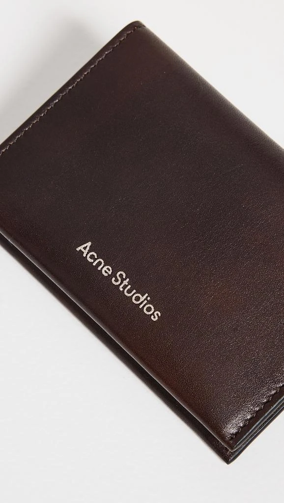 Acne Studios Aged Leather Flap Card Case 3