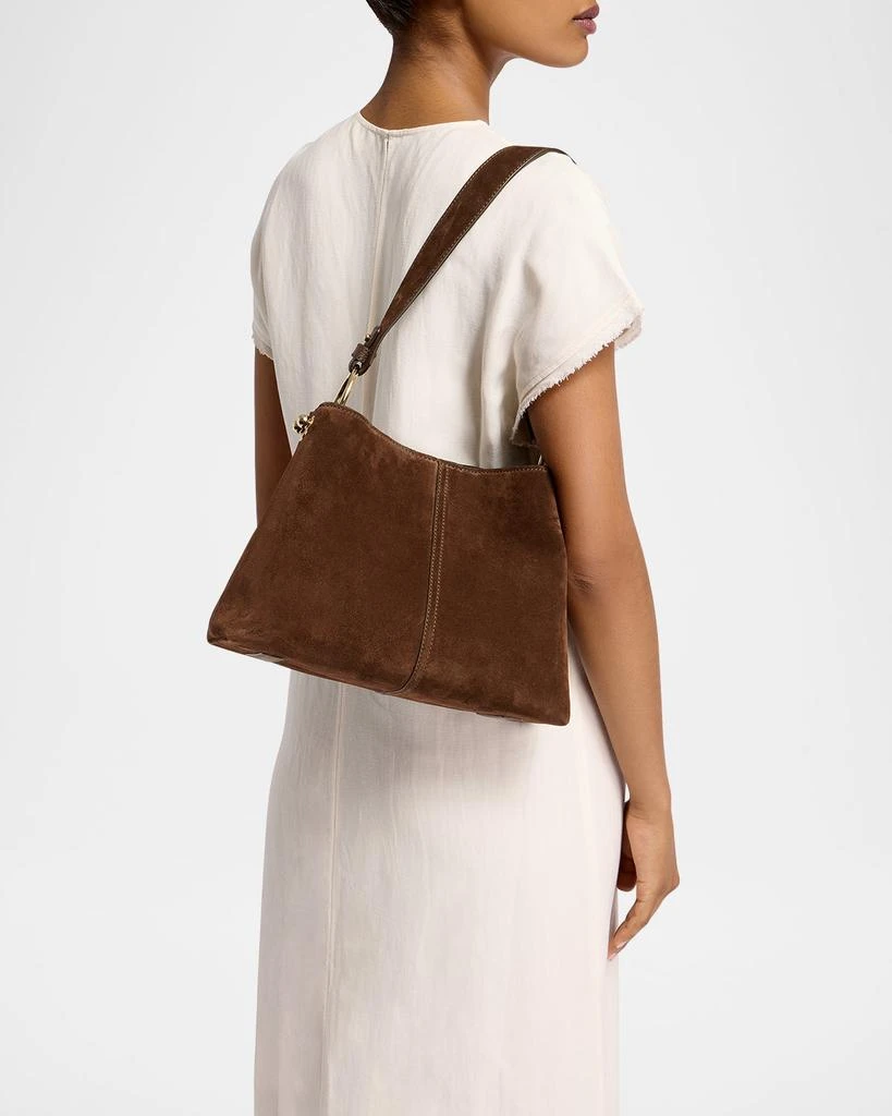 Strathberry Lana Leather & Polyester Hobo Bag 2