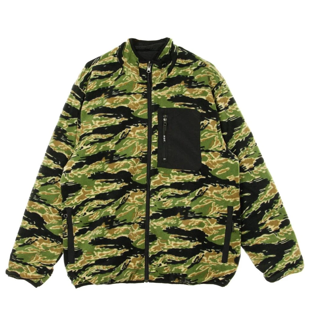 Huf Milton Rev Polar Fleece Tiger Camo Men's Fleece Jacket 1