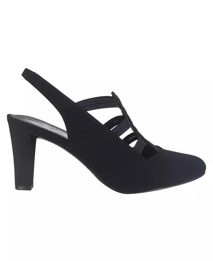 Impo Women's Velia Memory Foam Stretch Slingback Pumps 2
