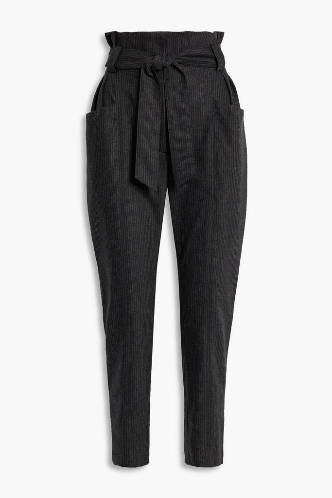IRO Lanpin pinstriped wool-blend tapered pants 1