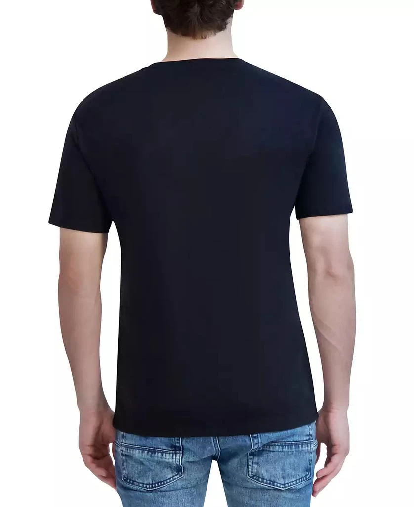 Karl Lagerfeld Paris Men's Cotton Chain-Logo T-Shirt 2