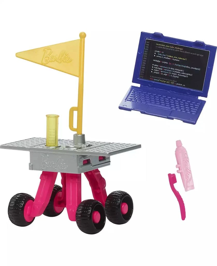 Barbie 65th Anniversary Careers Astronaut Doll and 10 Accessories Including Rolling Rover and Space Helmet 3
