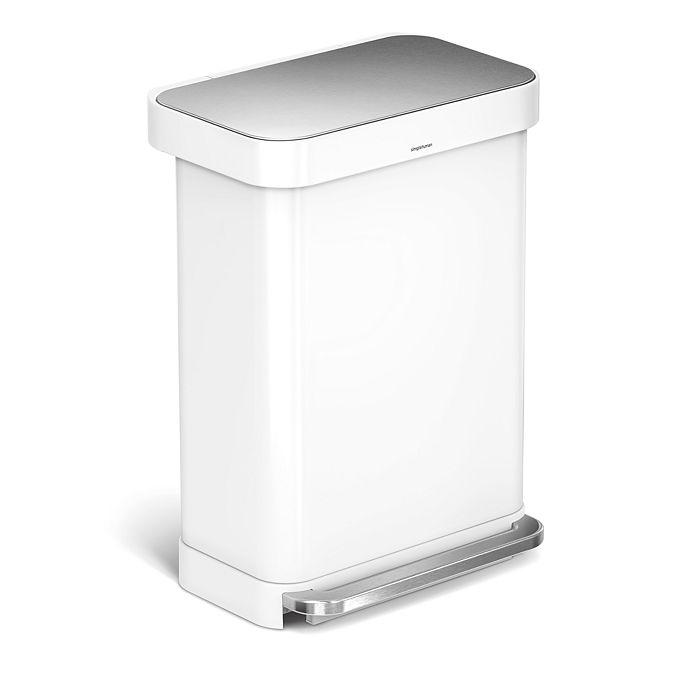 simplehuman 55L Rectangular Step Trashcan