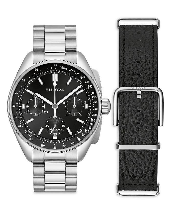 Bulova Archive Lunar Pilot Chronograph Gift Set, 43.5mm 3