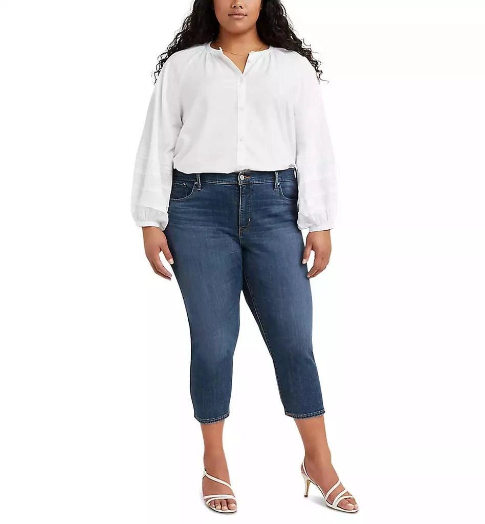 Levi's Trendy Plus Size 311 Shaping Skinny Capri Jeans 4