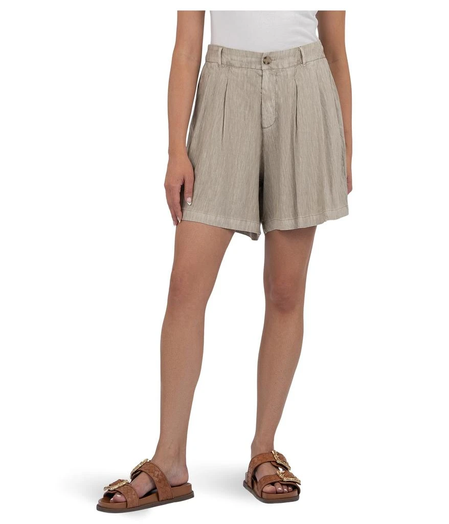KUT from the Kloth Catalina Pleated Shorts With Trouser Pocket 1