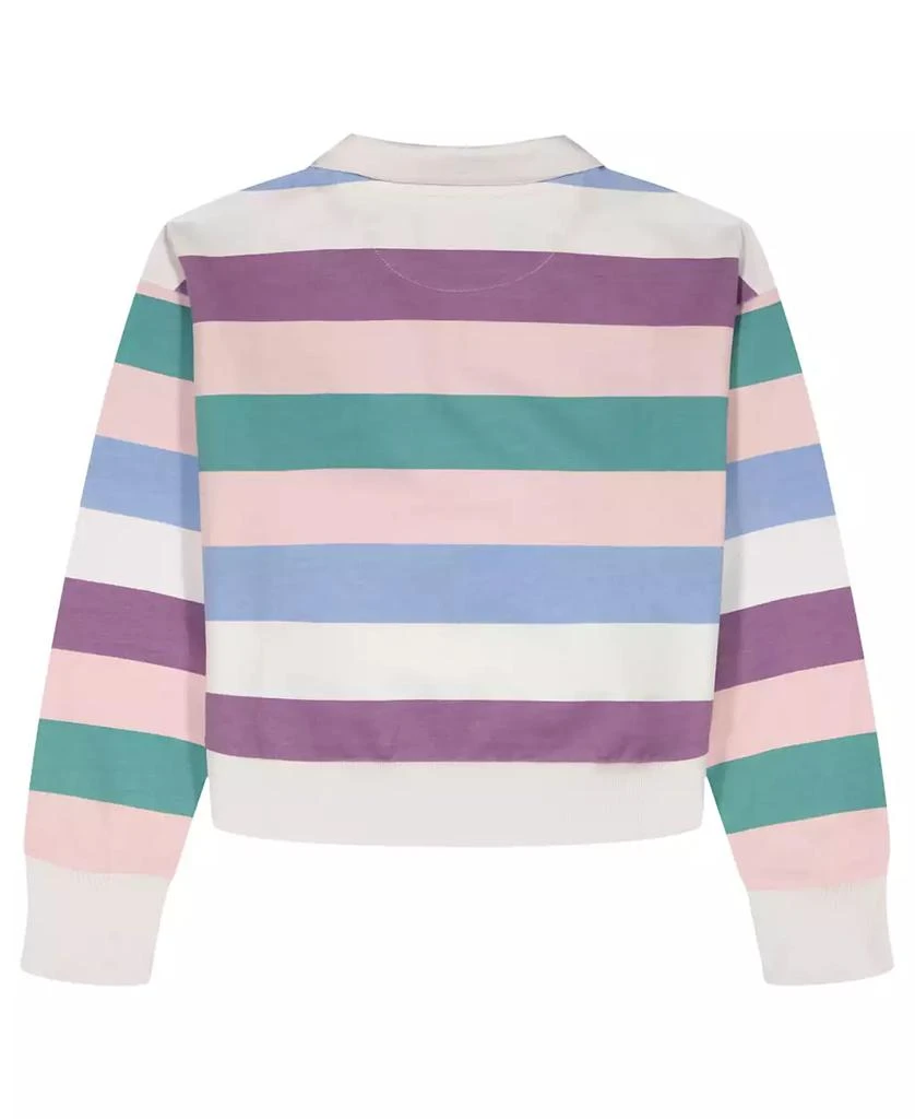 Tommy Hilfiger Girls
 7-16 Multi Stripe Johnny Collar Sweater 2