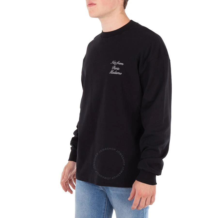 Drôle de Monsieur Men's Black Slogan Le T-Shirt 2