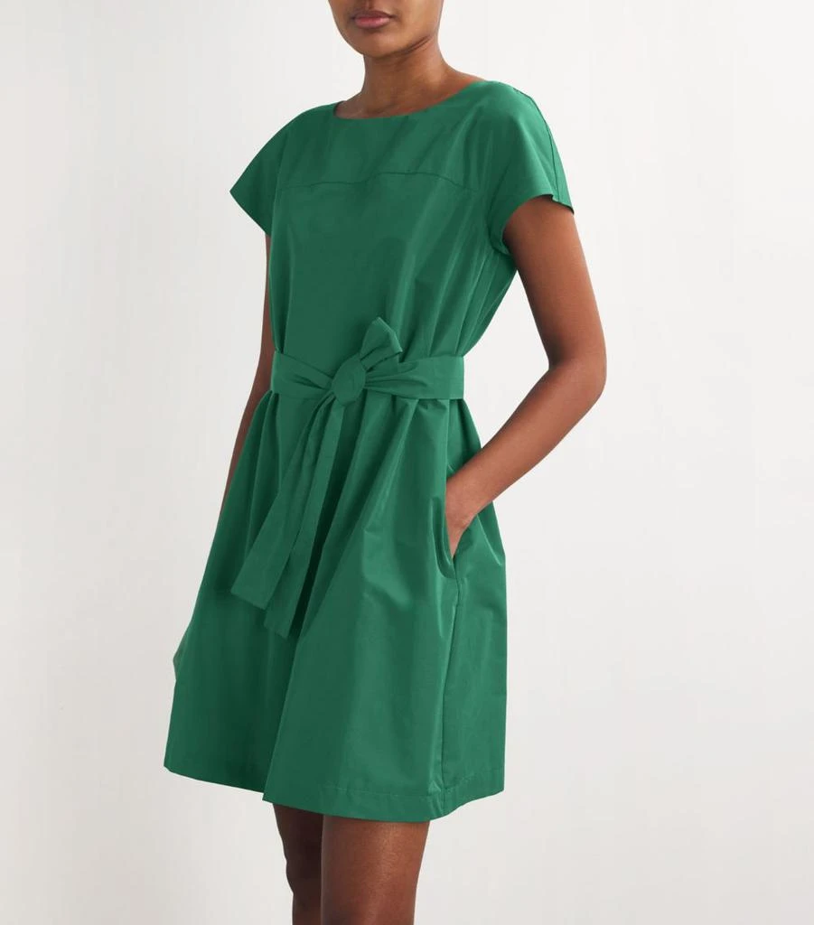 green emerald velvet dress Max Mara Weekend
