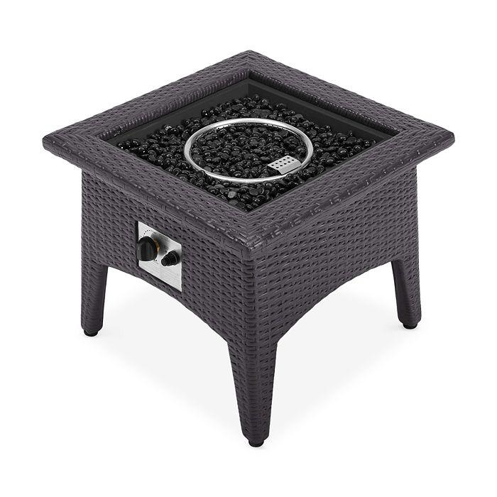 Modway Vivacity Outdoor Patio Propane Fire Pit Table