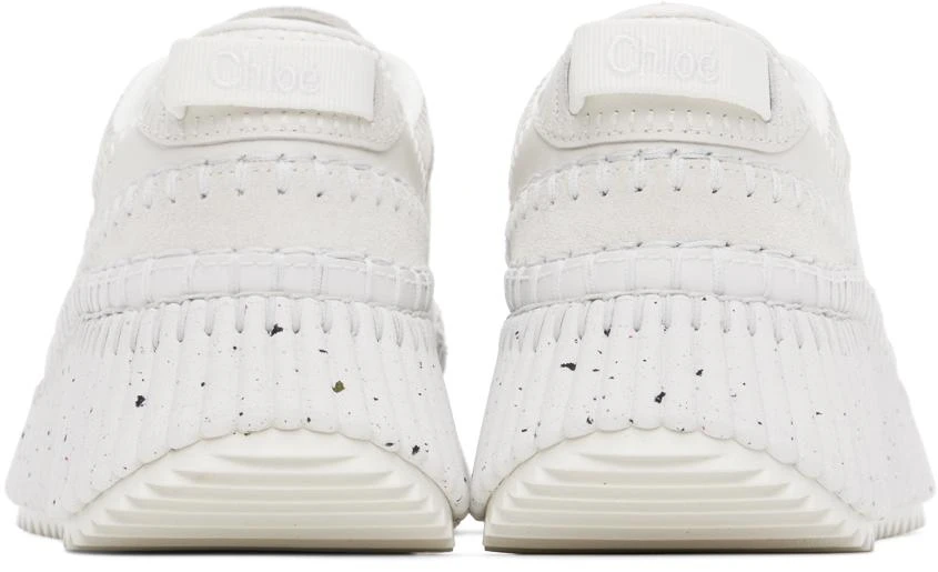 Chloé White Nama Sneakers 2
