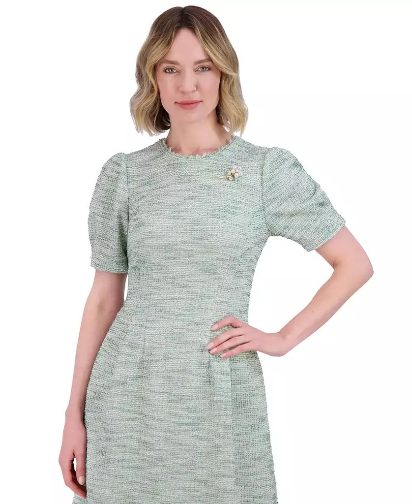 green emerald velvet dress Jessica Howard Women's Dresses Dress,Grey,4P at Amazon Women's Clothing  store main image 1