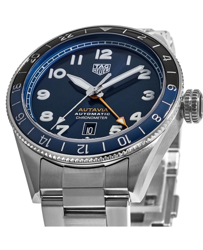 Tag Heuer Tag Heuer Autavia COSC GMT Batman Blue Dial Steel Men's Watch WBE511A.BA0650