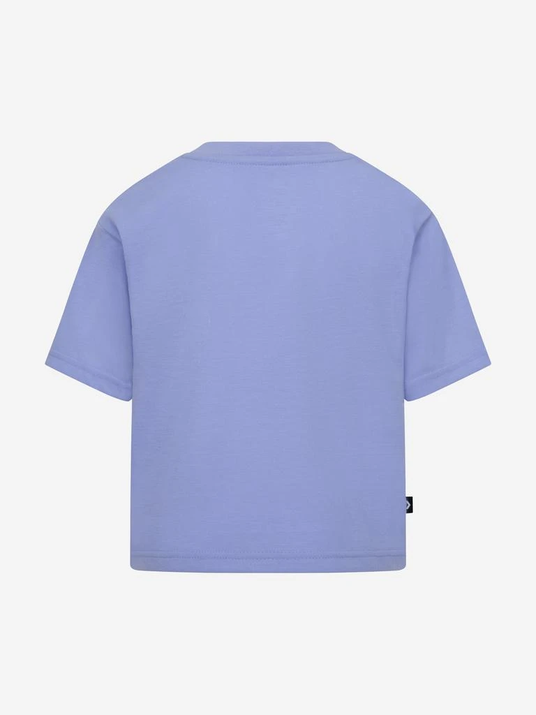 Converse Converse Girls Chuck Patch Boxy T-Shirt in Blue 2