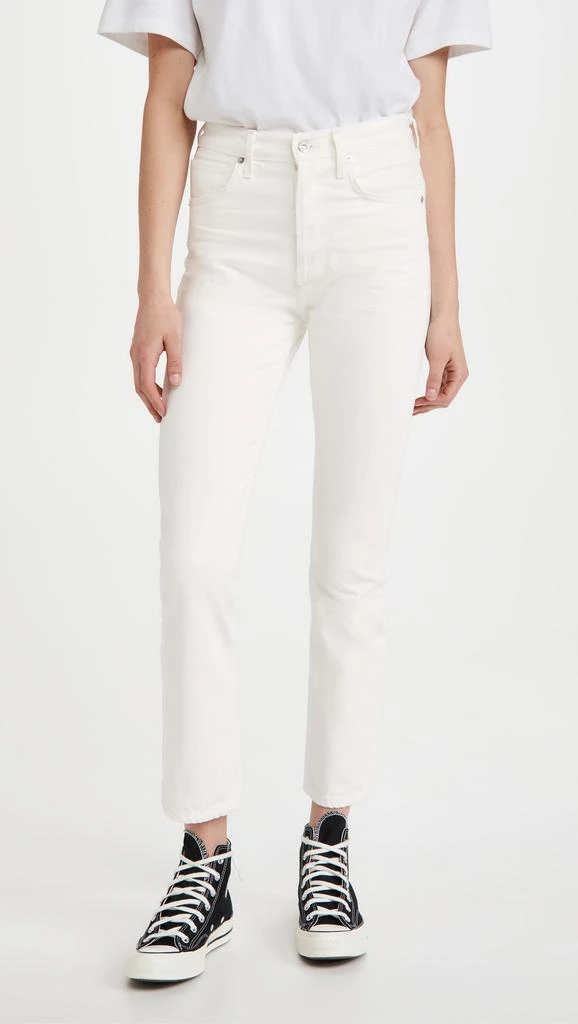 Citizens of Humanity Charlotte High Rise Straight Jeans 1