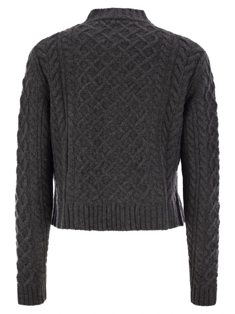 Weekend Max Mara Weekend Max Mara Buttoned Crewneck Cardigan 2