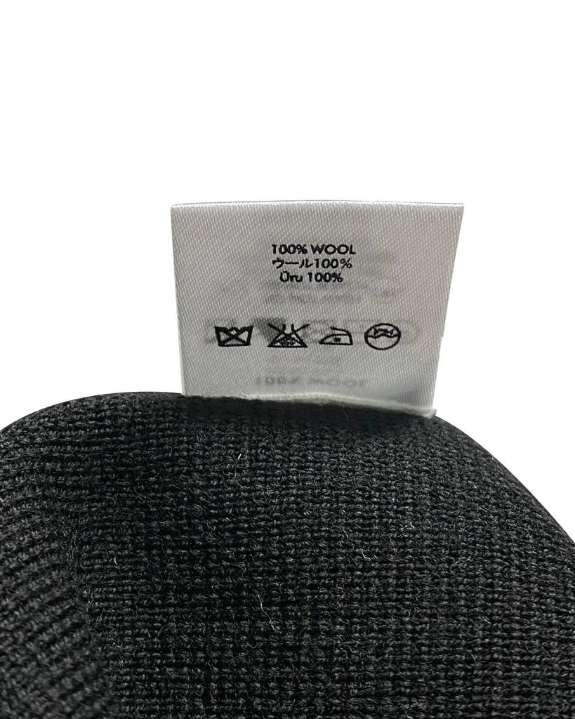 Bella Freud Wool Pants in Black Cotton 6