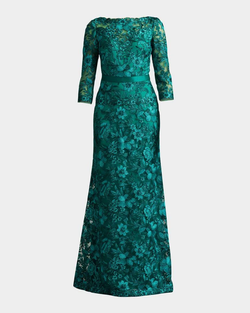 Shop Bateau-Neck Embroidered Lace Gown on Sale at BeyondStyle  Get 60% Off  Bateau-Neck Embroidered Lace Gown with Limited-Time Flash Deals, Exclusive  Discounts, and Special Offers. Enjoy Unbeatable Savings on Bateau-Neck  Embroidered