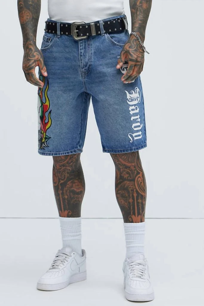 Ed Hardy Ed Hardy - Men's Fire Cobra Skater Short 2