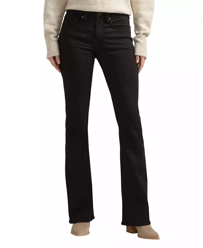 Silver Jeans Co. Women's Suki Mid Rise Curvy Fit Bootcut Jeans 1