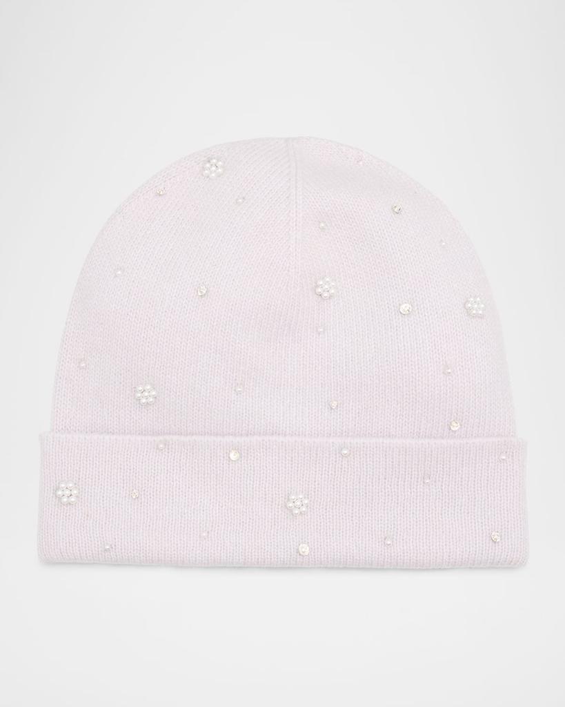 Carolyn Rowan Cashmere Embellished Beanie