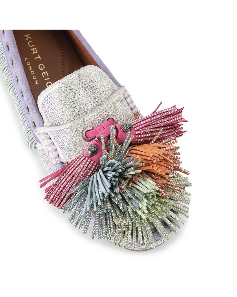 Kurt Geiger Women's Pom Pom Moccasin Loafer Flats 3
