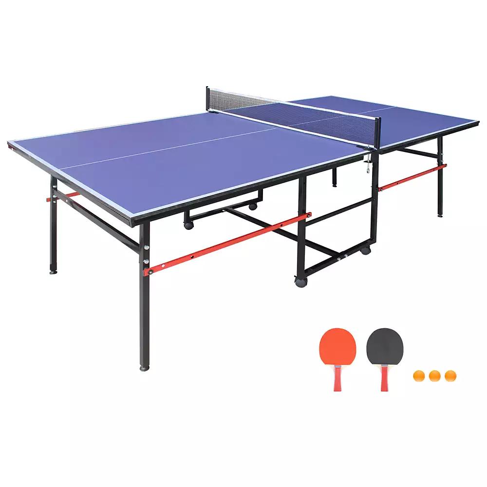 Streamdale Furniture Streamdale 8FT Foldable Ping Pong Table Set with Net, Paddles, Balls