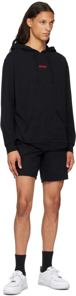 Hugo Boss Black Printed Logo Hoodie 4